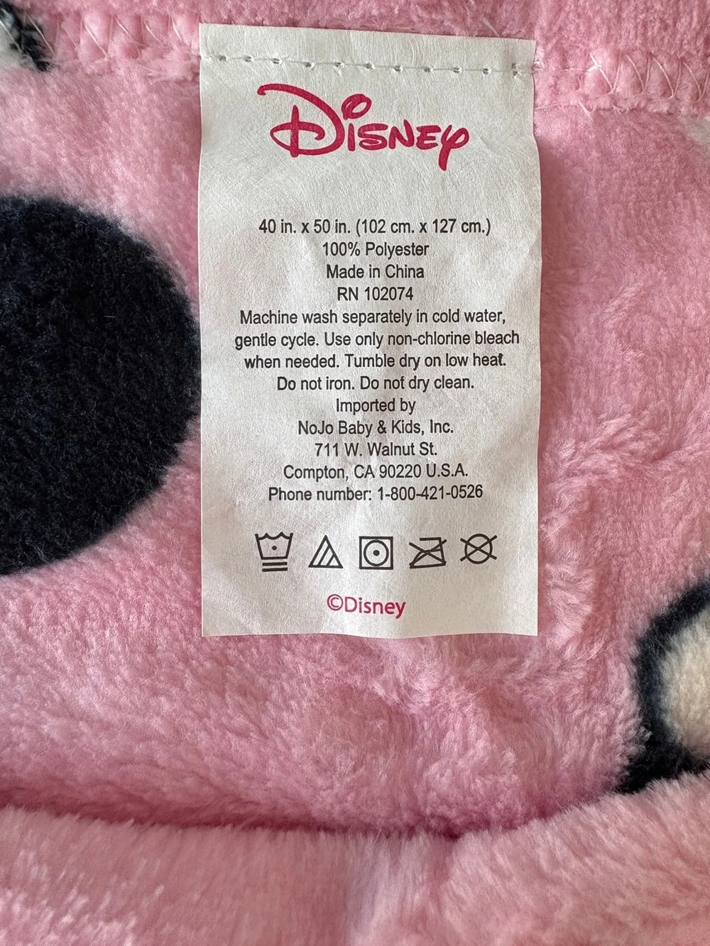 Minnie Mouse Toddler Bedding Set 4 Piece Sheets Blanket Disney Junior NWOT